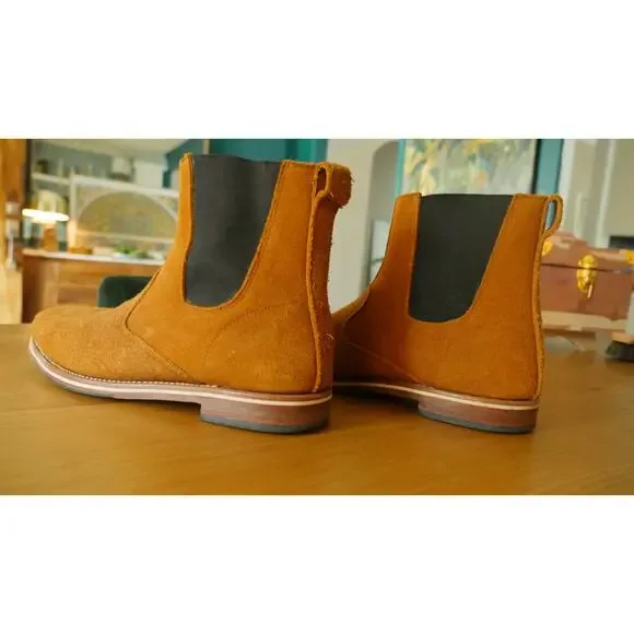 Mens 12 D USA Helm Riley Chelsea Boots (Rancourt Made) - Picture 3 of 14